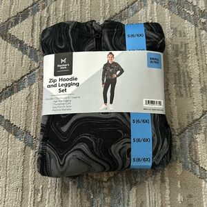 NWT • member’s mark • zip hoodie and legging set